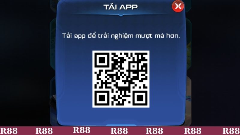 Chi tiết các bước tải app R88 về điện thoại