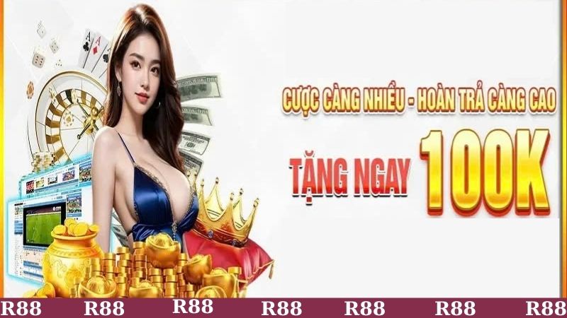 Hướng dẫn cách nhận khuyến mãi R88 tặng 100K