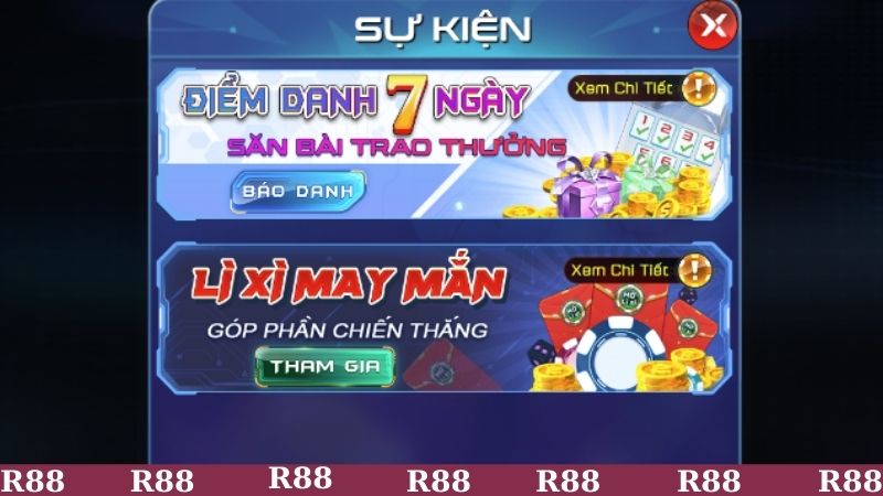 Tổng hợp các khuyến mãi R88 siêu hot